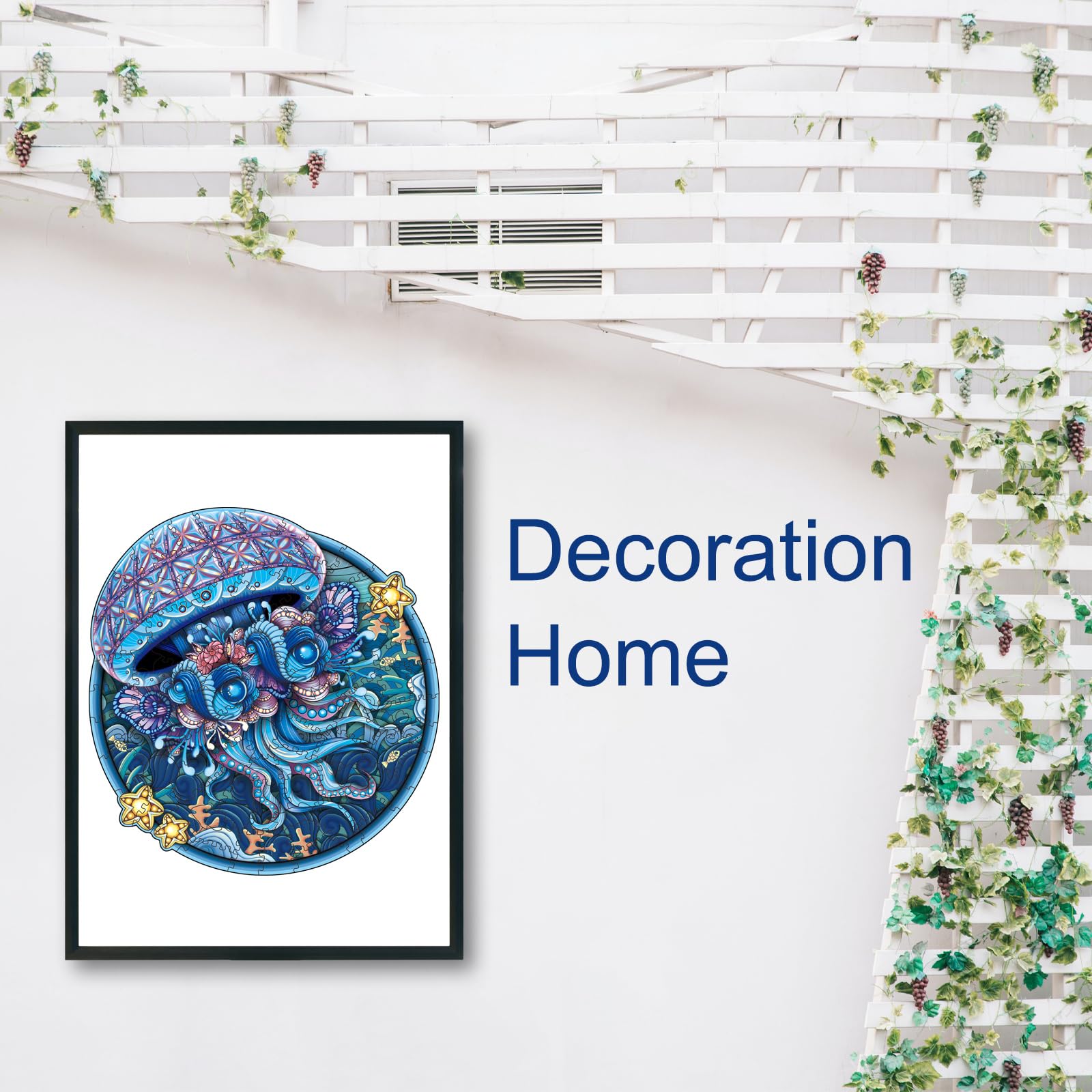 Jellyfish - Wooden Jigsaw Puzzle