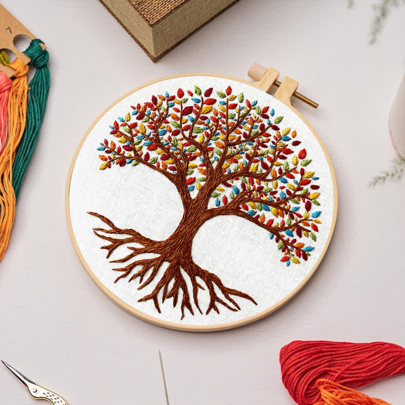 Rubbyoo Embroidery Kit - Tree Of Life - image 3