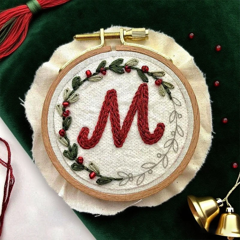  Christmas Alphabet Stick And Stitch Pattern | Perfect For Diy Project | Personalized Christmas Ornaments - image 4