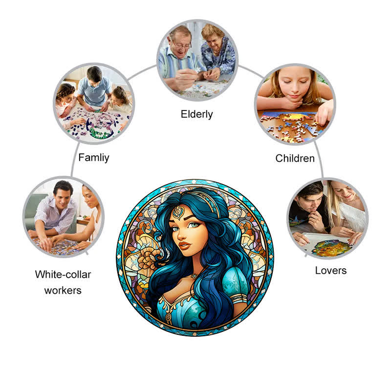 Mulan - Wooden Jigsaw Puzzle