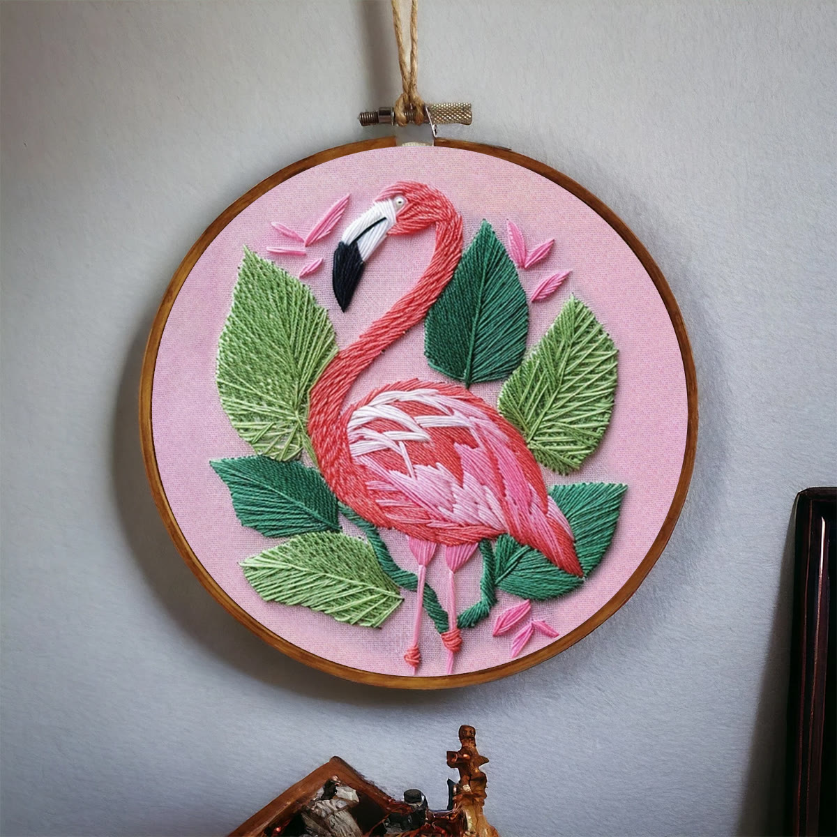 Rubbyoo Embroidery Kit-  Tropical Flamingo - image 5