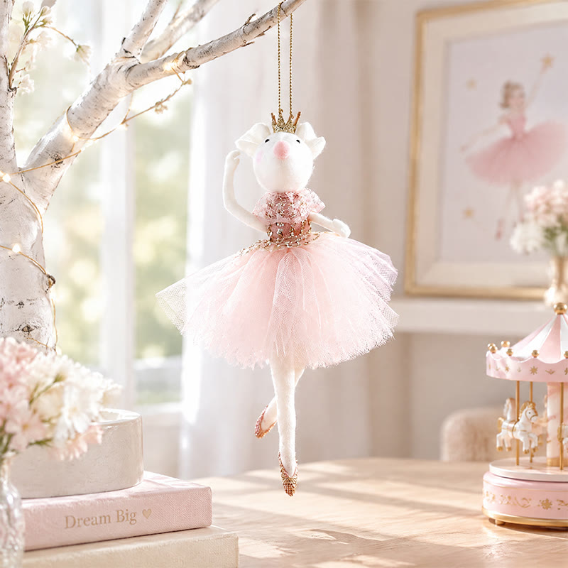 Rubbyoo Adorable Ballet Mouse - Cute Accent For Nursery Room | Thoughtful Gift For Kids - B - image 3