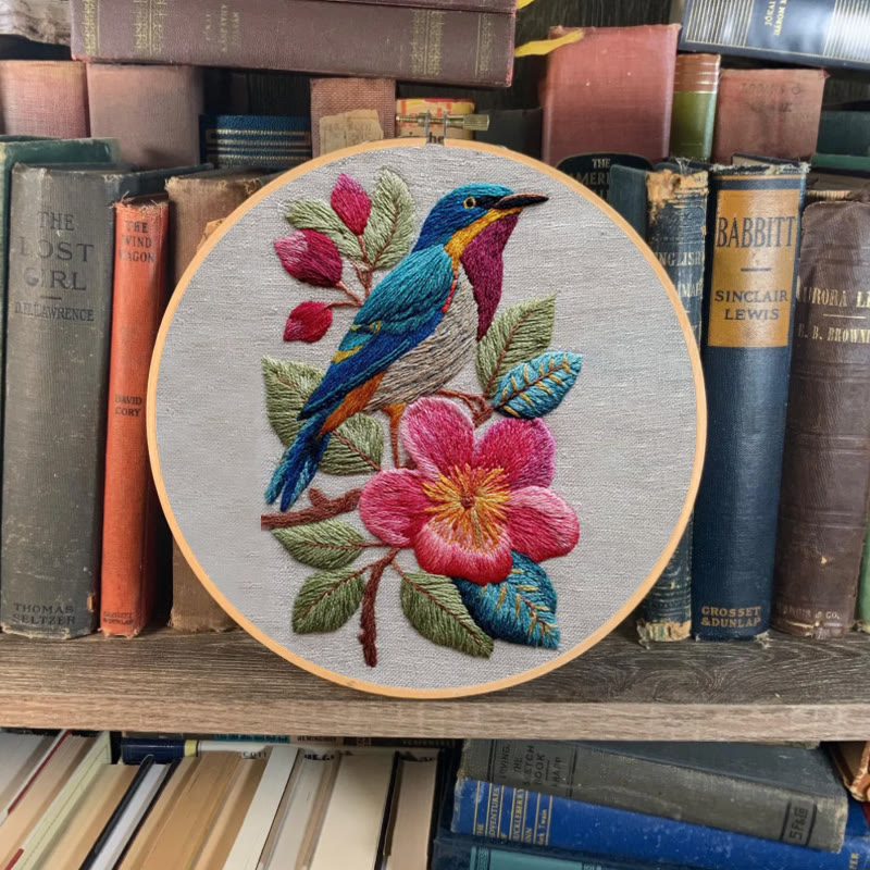 Rubbyoo Embroidery Kit - Stunning Bird | Handmade Needle Craft | Gift For Bird Lovers  - image 6