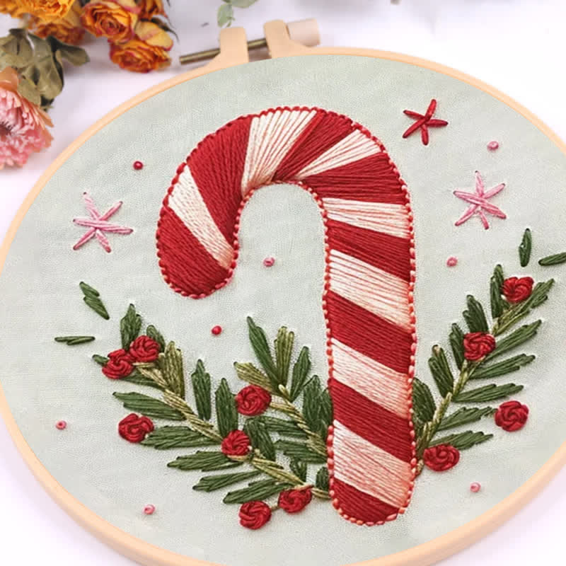 Rubbyoo Embroidery Kit - Candy Cane - image 10