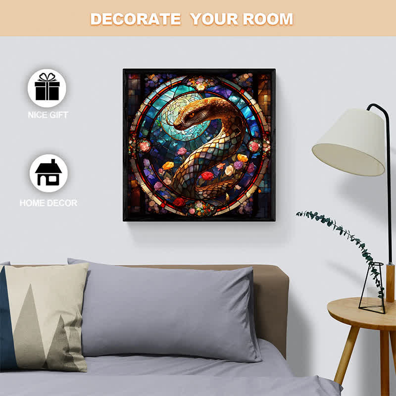 Garden Snake - Wooden Jigsaw Puzzle