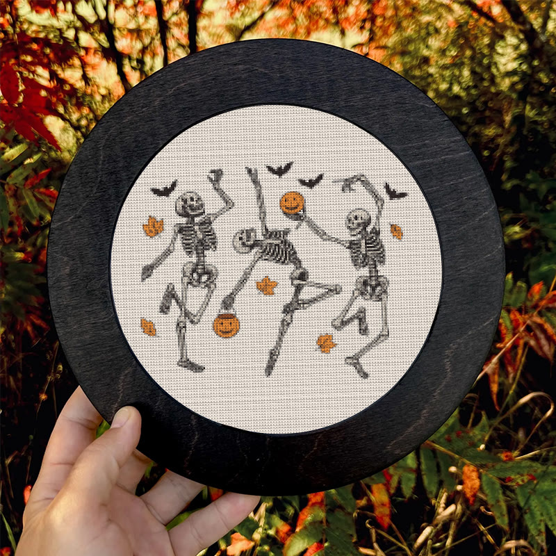  Cross Stitch Kit - Ghost Dance Party | Halloween Needle craft | Perfect For Home Decor - image 9