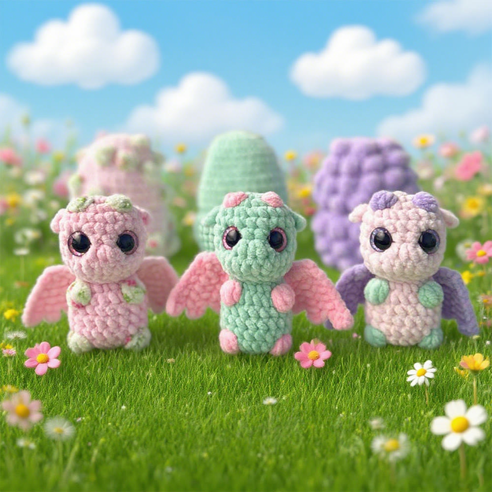 Diy Handmade Baby Dragons And Eggs Kit - Cute Handmade Craft | Perfect Toy For Kids - image 4