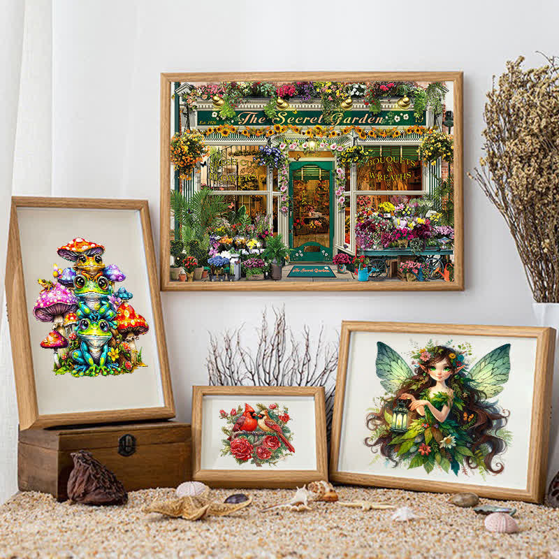 Natural Solid Oak Wood Photo Frame for Pictures, Prints, Art Frames