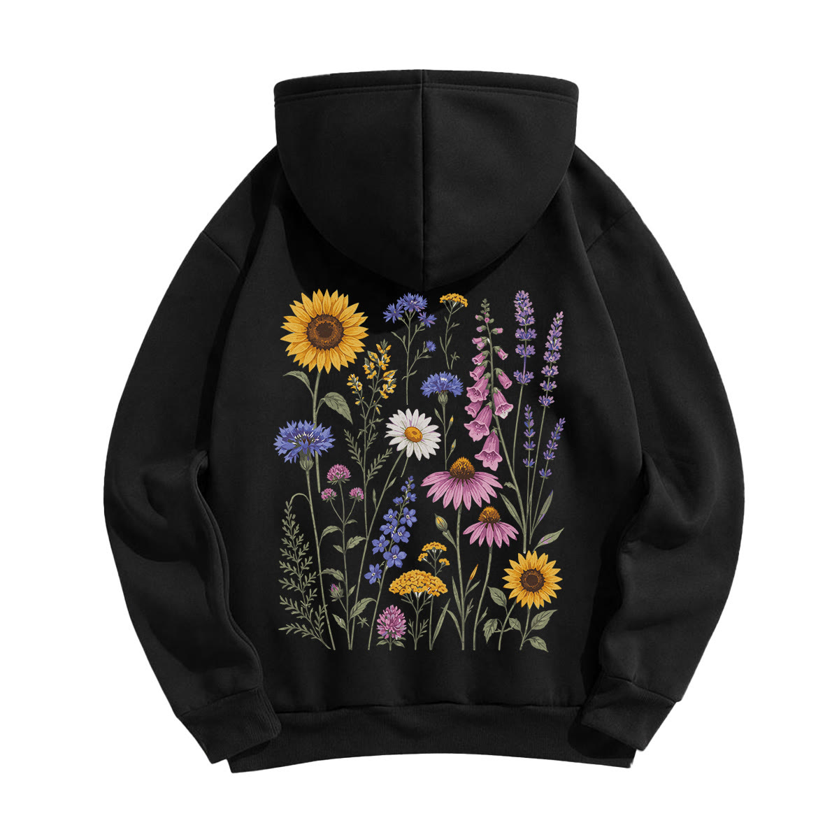 Rubbyoo Sunflower Garden Unisex Hoodie For Flower Lover - image 12