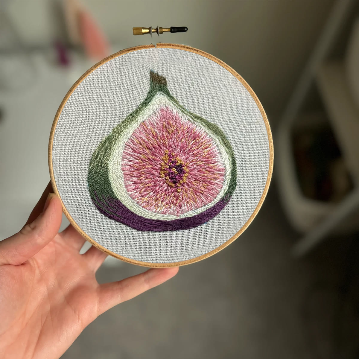 Rubbyoo Embroidery Kit- Fig - image 2