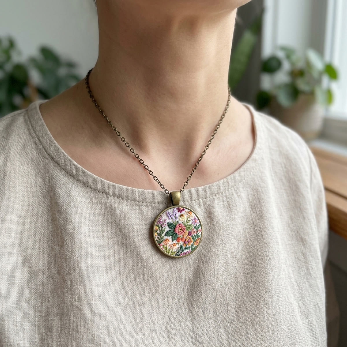 Rubbyoo Embroidery Accessories Kit - Wildflower Bouquet | Boho Chic Charm | Vintage Gift For Her  - image 8