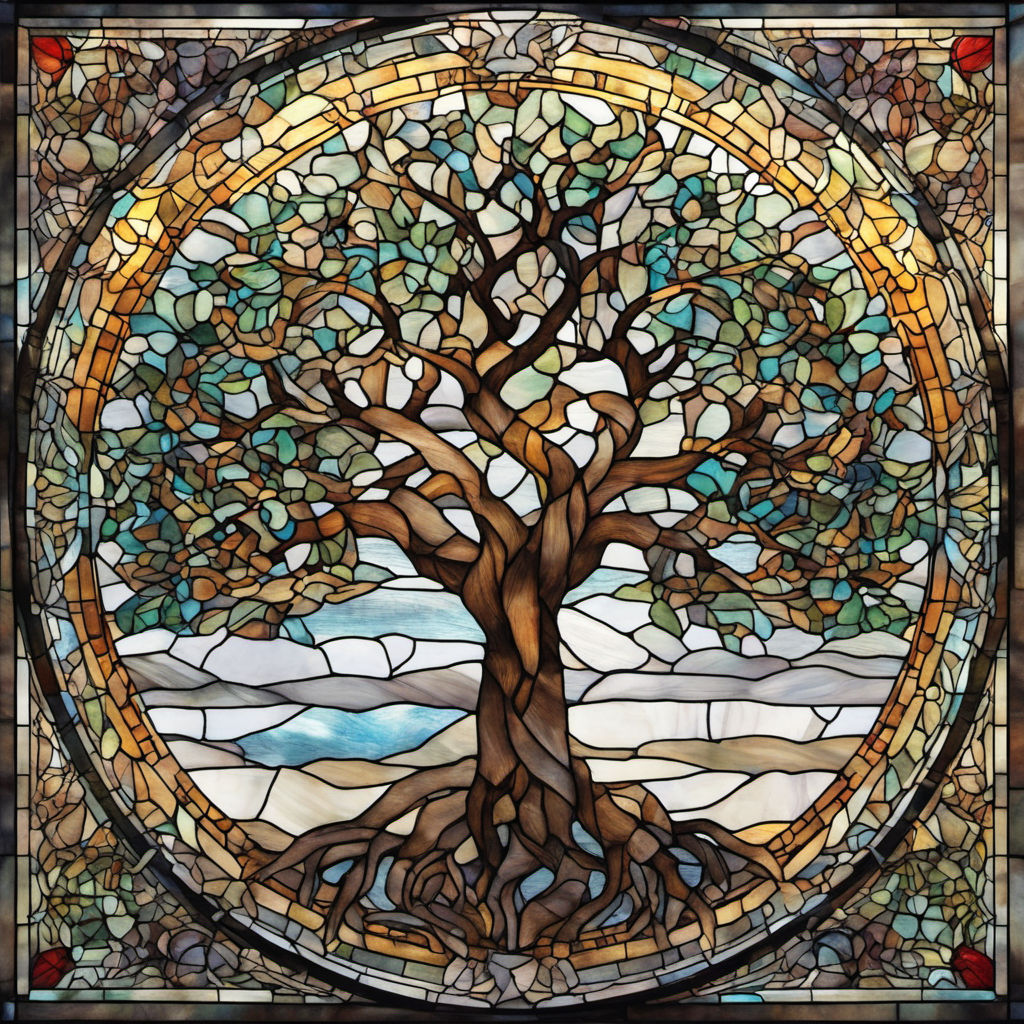 Tree of Life Mandala - Wooden Jigsaw Puzzle