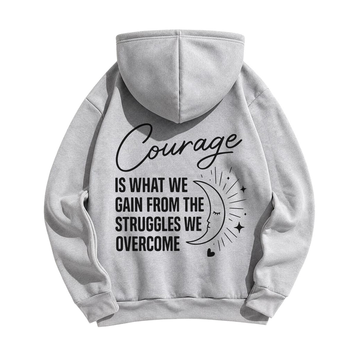 Rubbyoo Courage Is What We Gain From The Struggles Unisex Hoodie - image 24