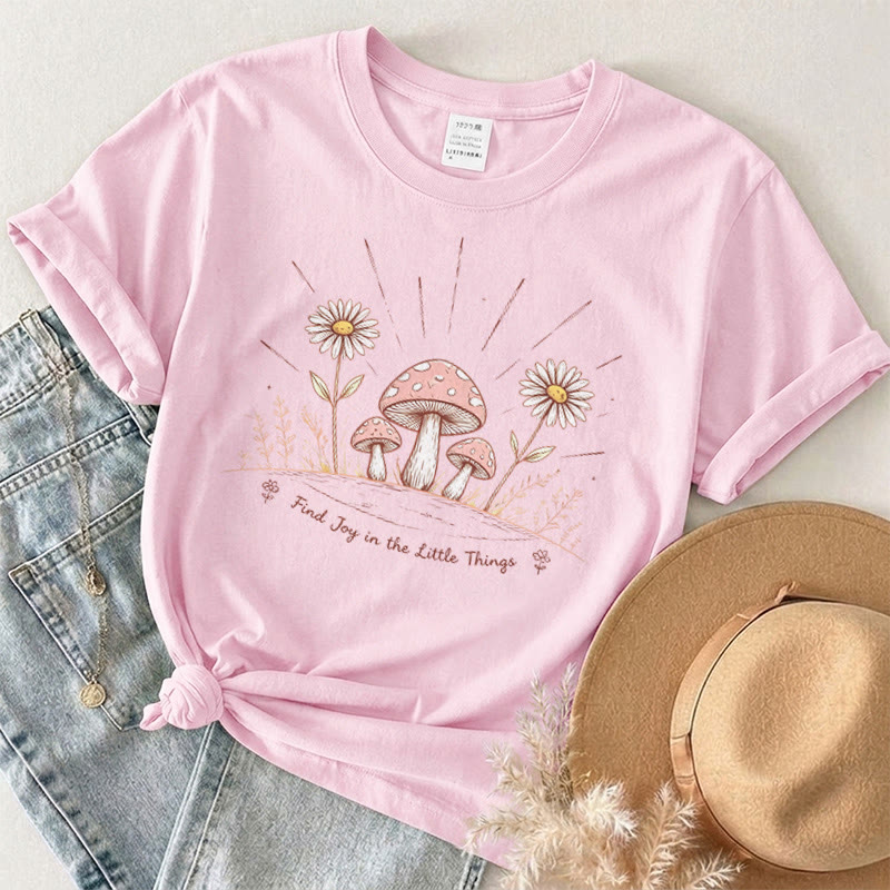 Rubbyoo Mushroom Garden  Graphic Tee  - Fashionable & Skin-Friendly Clothing | Multiple Color Options Tee - image 16