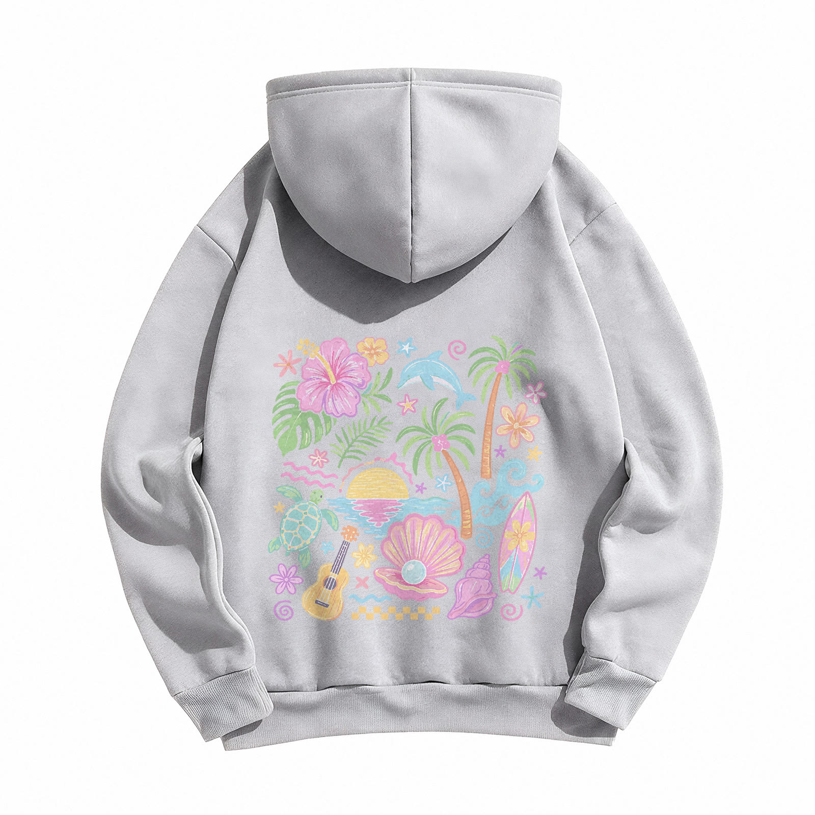 Rubbyoo Summer Vacation Beach Time Unisex Hoodie - image 24