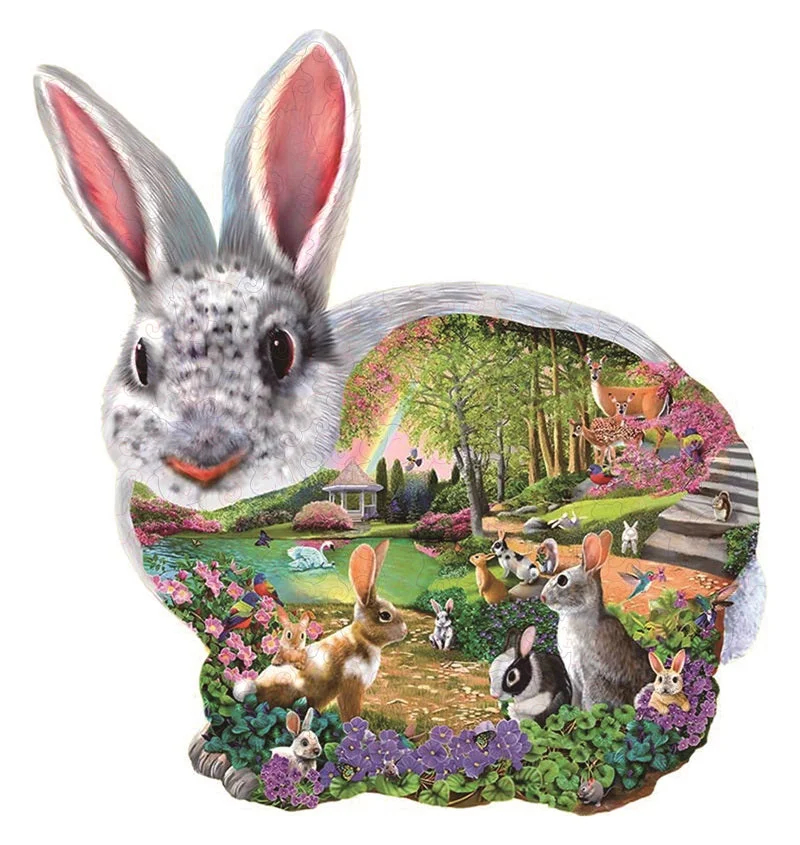 BUNNY HOLLOW - Wooden Jigsaw Puzzles