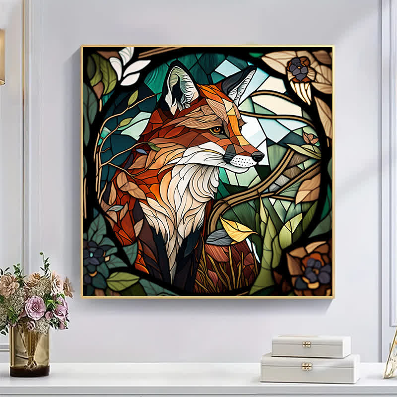 Lonely Fox - Wooden Jigsaw Puzzle