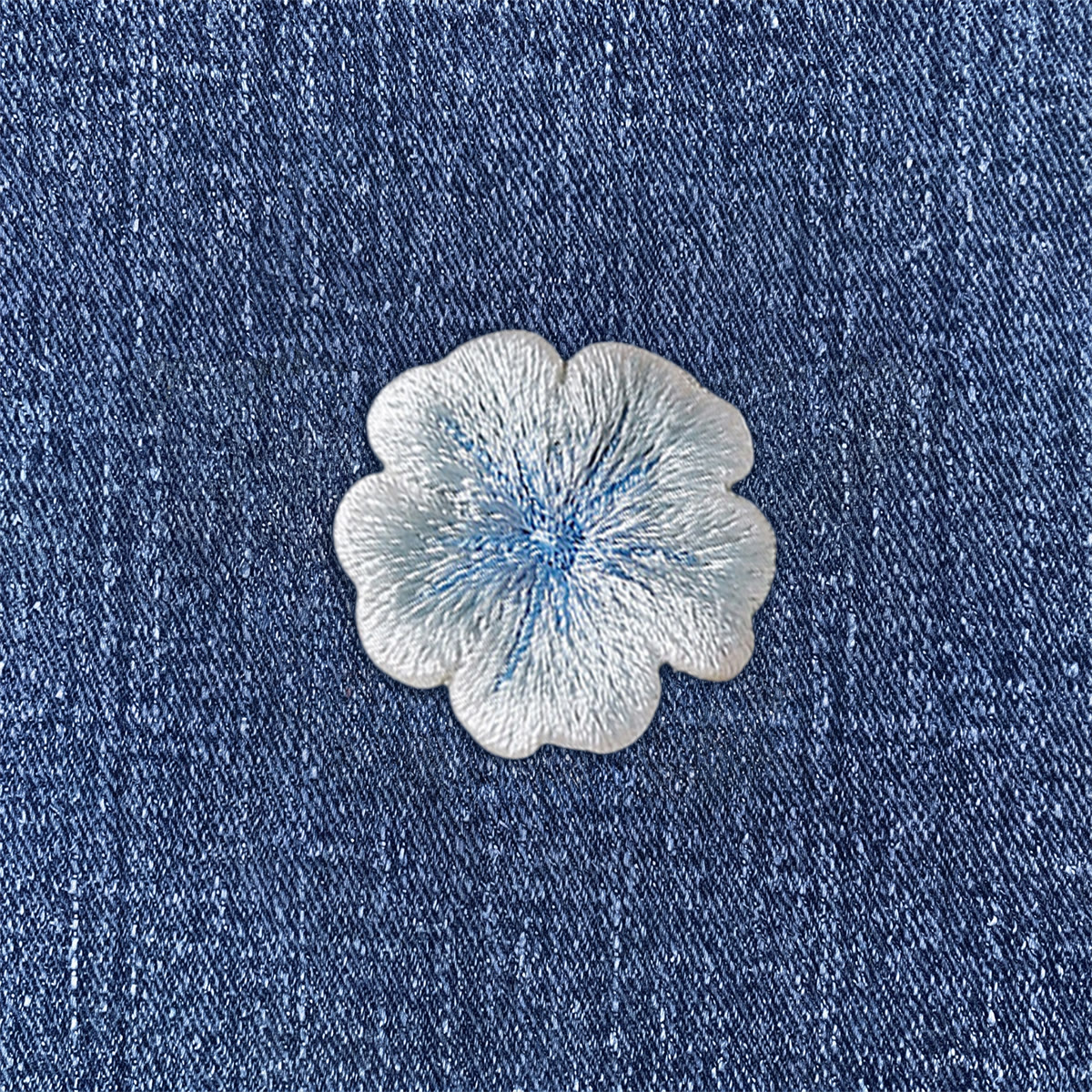 Rubbyoo Cherry Blossoms Embroidered Patch - Iron On Floral Patches | Suitable For Jeans Decor  - image 6