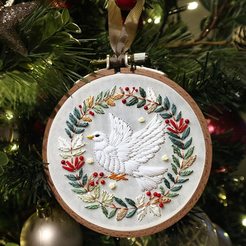 Rubbyoo Embroidery Kit- Dove Of Peace - image 5