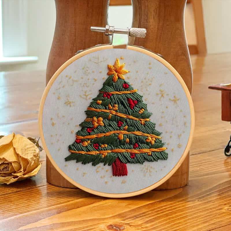 Rubbyoo Embroidery Kit - Amazing Christmas Tree Craft - image 9