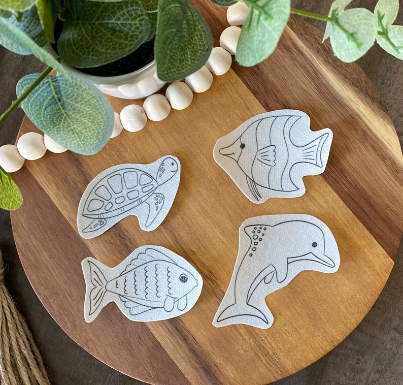 Christmas Stick And Stitch Patterns | Diy Marine Animals Stick | Perfect For Various Cloth Creation  - image 4