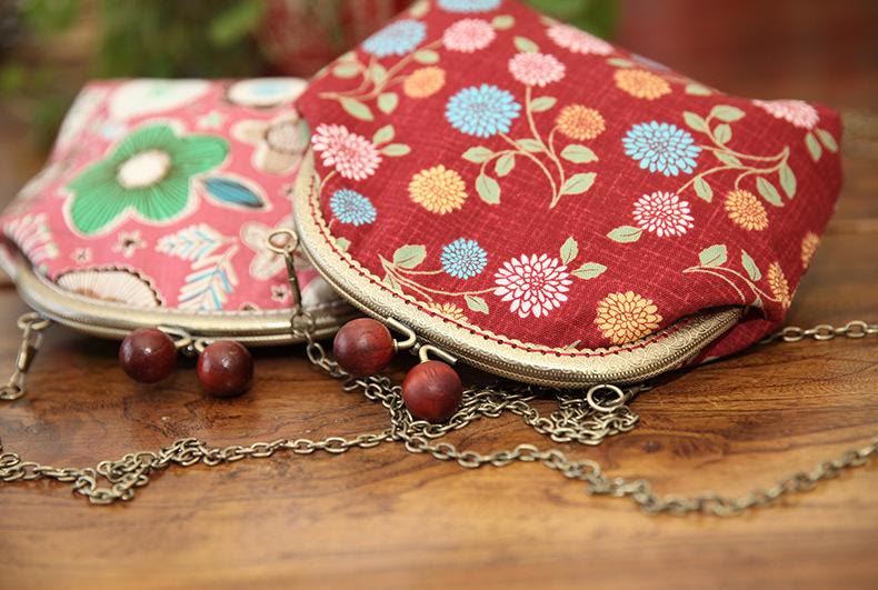 Embroidery Kiss Lock Bag Kit | Floral Crossbody Bag  | Diy Needlework Gifts  - image 9