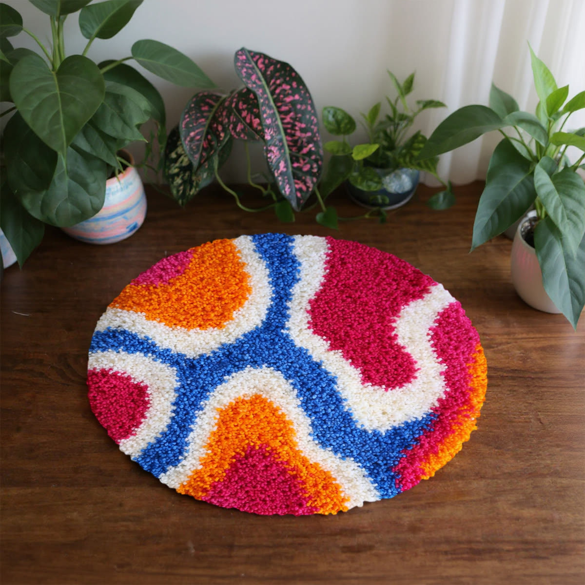 Rubbyoo Latch Hook Rug Kit - Easy Handmade Rug Craft | Unique Gift For Her - image 6