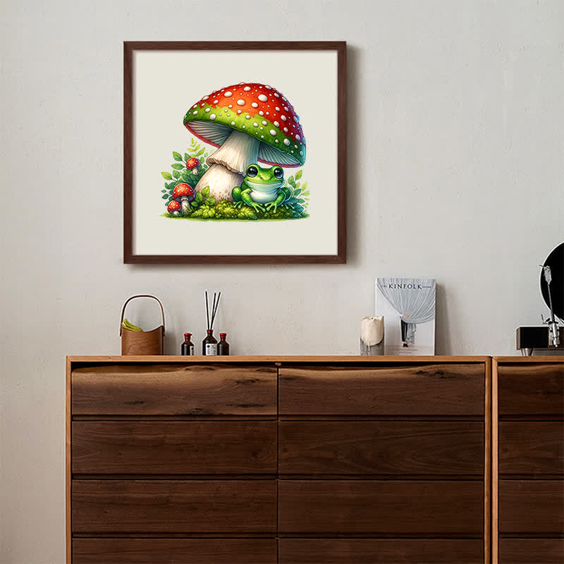 Cute Frog - Wooden Jigsaw Puzzle