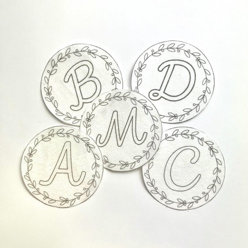  Christmas Alphabet Stick And Stitch Pattern | Perfect For Diy Project | Personalized Christmas Ornaments - M - image 6