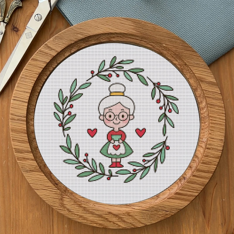  Cross Stitch Kit - Dear Grandma | Unique Handmade Craft | Perfect Birthday Gifts For Her - image 8