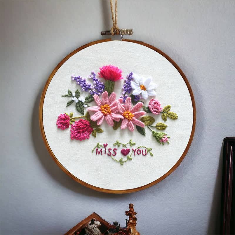 Rubbyoo Embroidery Kit - Miss You - image 5