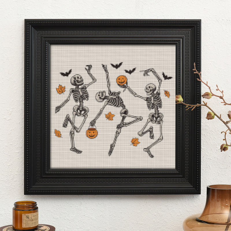  Cross Stitch Kit - Ghost Dance Party | Halloween Needle craft | Perfect For Home Decor - image 10