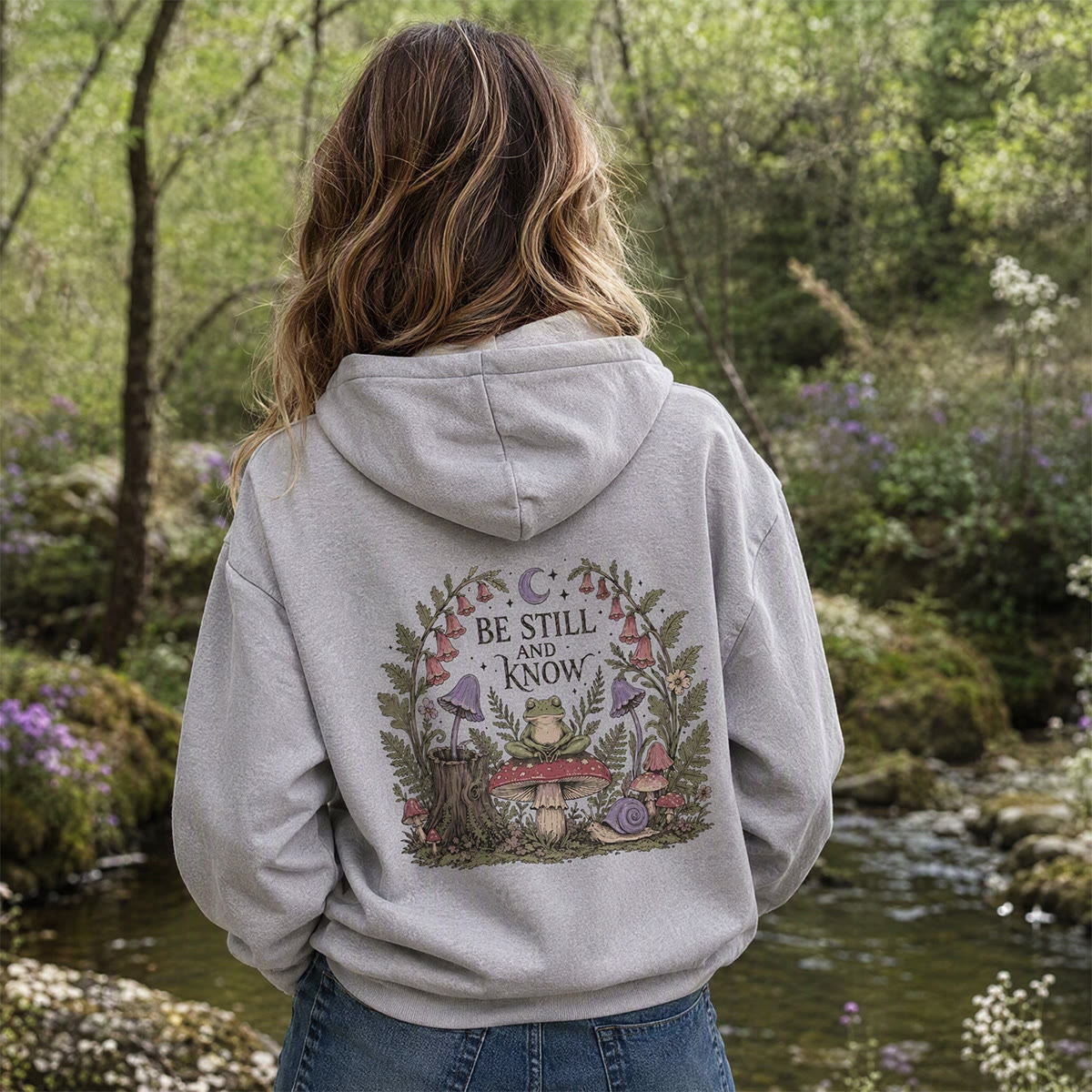 Rubbyoo Be Still To Know Unisex Hoodie - image 4