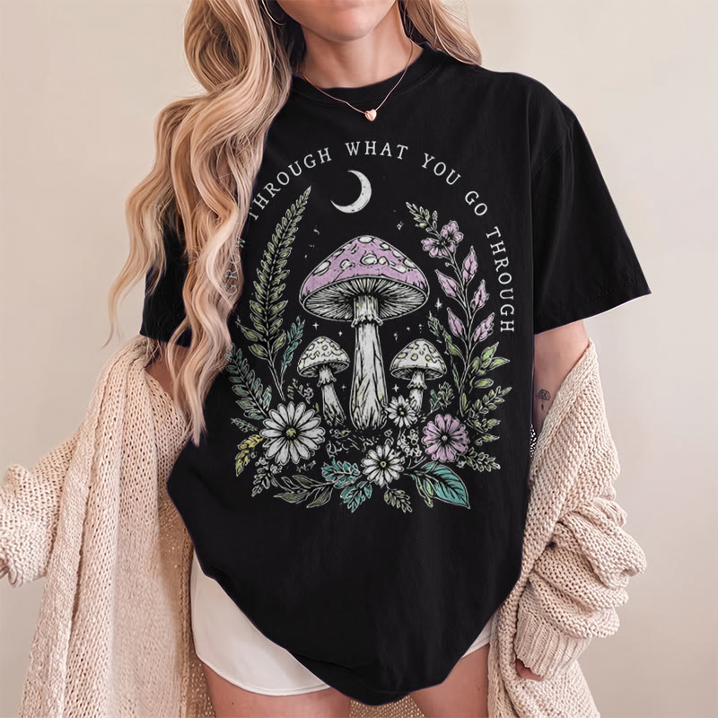 Rubbyoo Midnight Forest Graphic Tee  -  Ultra-Soft Cotton Everyday Wear | Fairy-tale-inspired Vibe Design - image 15