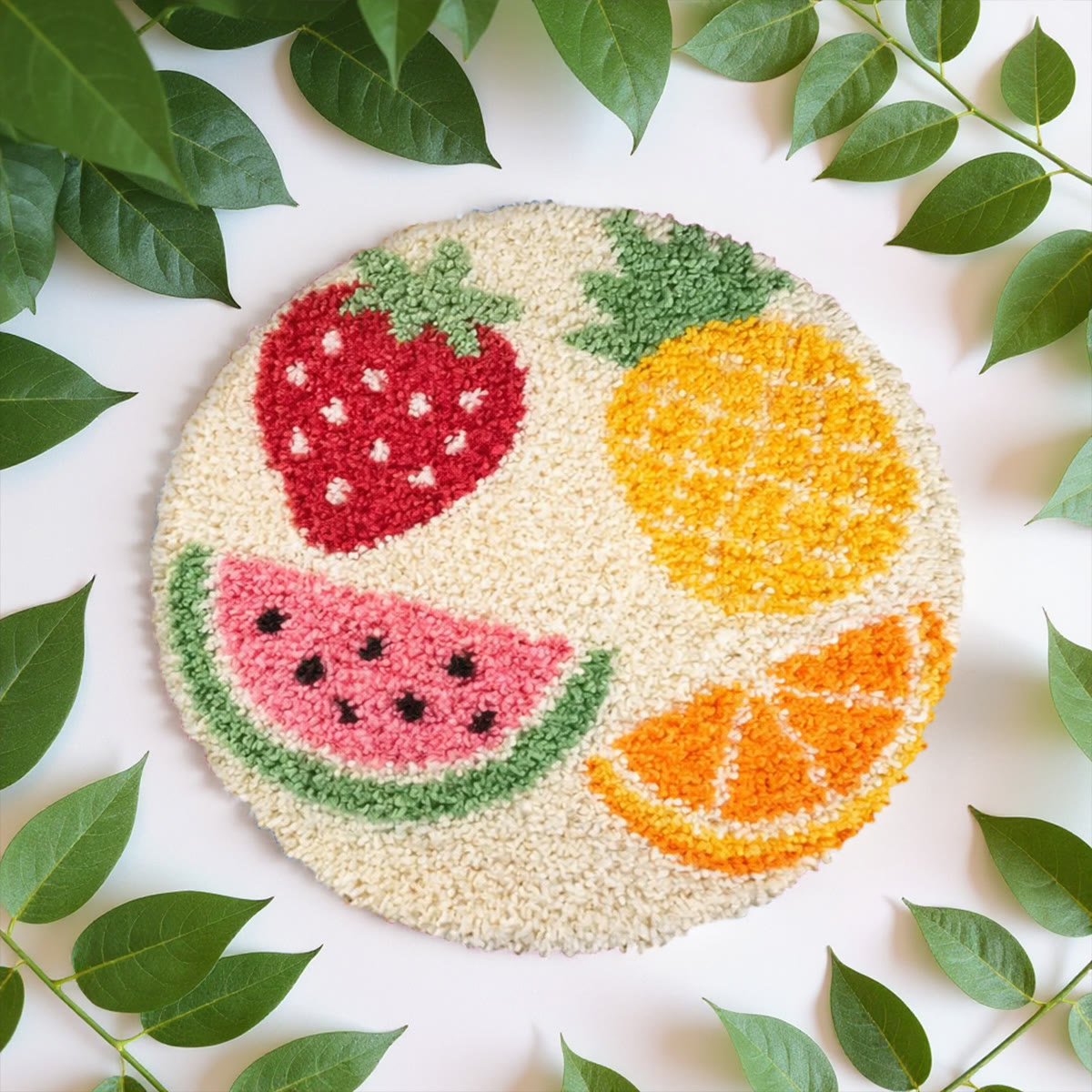 Rubbyoo Latch Hook Rug Kit - Colourful Art  Suitable For Home Decor | Spring Doormat - image 7