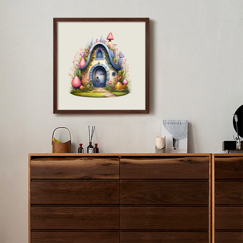 Rubbyoo Tiny Fairy House - Wooden Jigsaw Puzzle