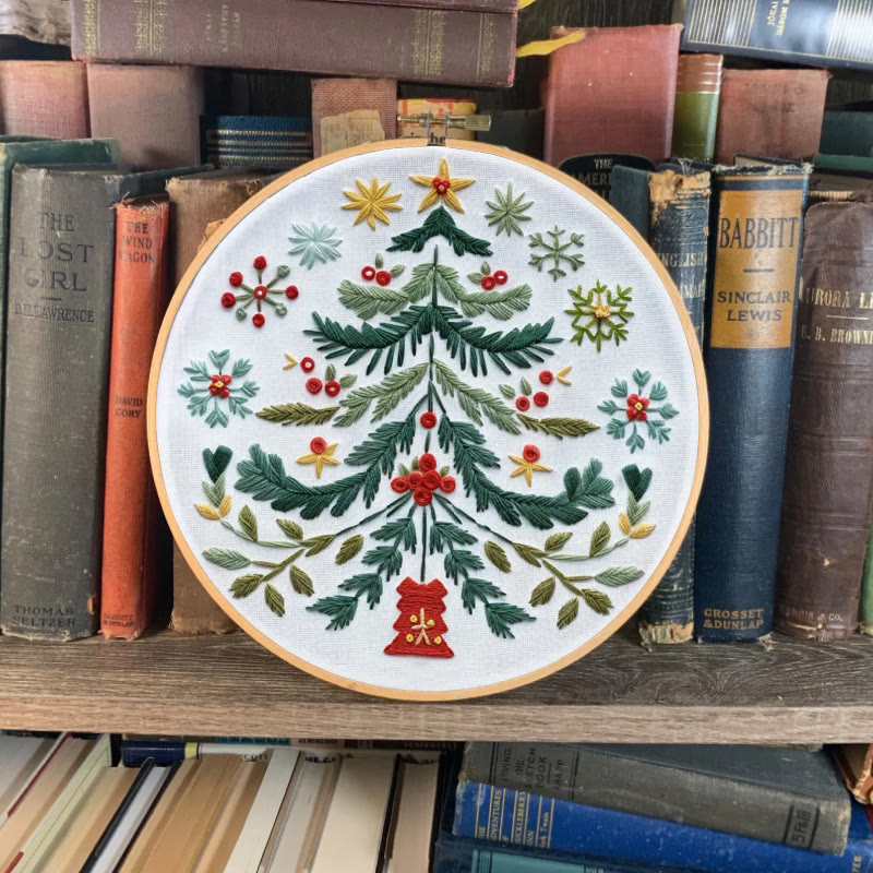 Rubbyoo Embroidery Kit - Christmas Tree | Handmade Festive Craft | Unique Christmas Gift - image 10