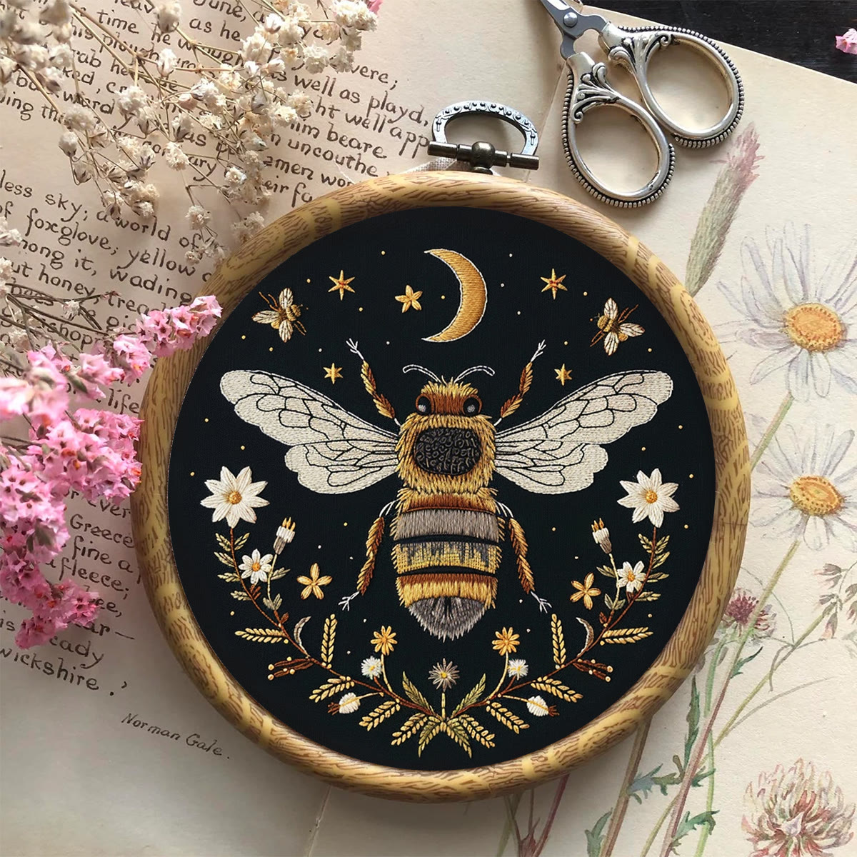 Rubbyoo Embroidery Kit- Magical Bee - image 8