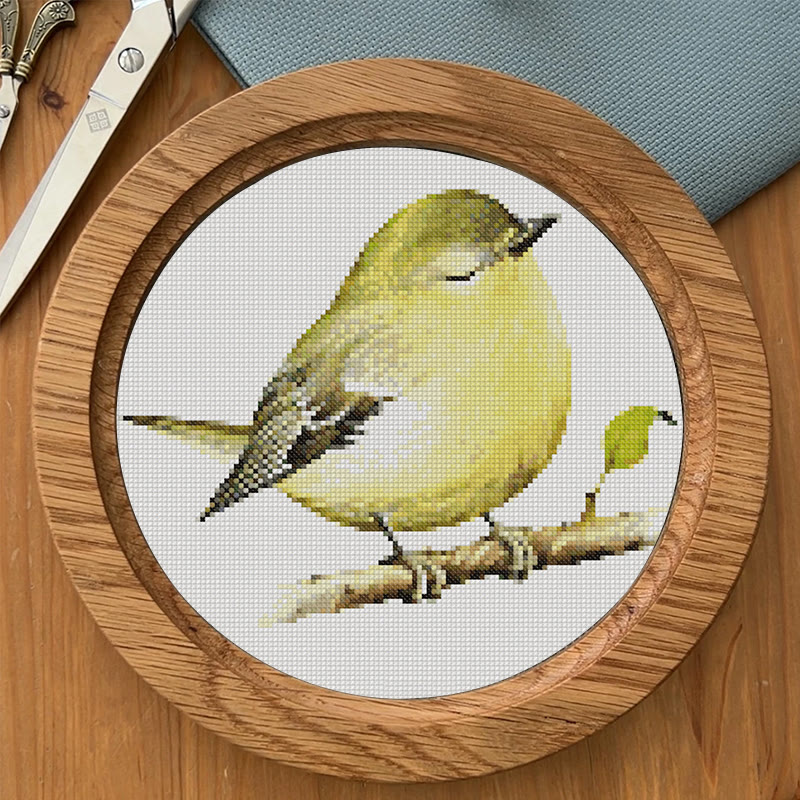  Cross Stitch Kit - Vireo Bird | Handicraft For Bird Lovers | Needle Artwork For Starter - image 8