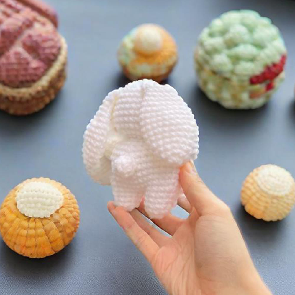 Diy Handmade Chubby Bunny Crochet Kit - Handmade Birthday Gifts For Child | Adorable Animal Craft - image 5