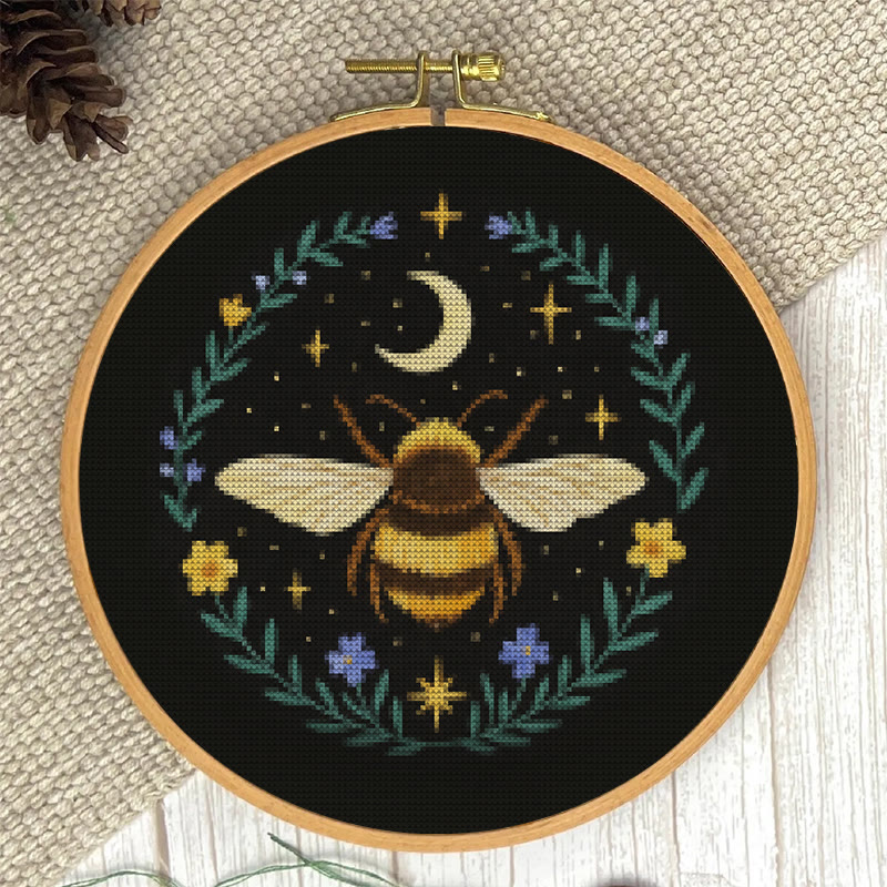  Cross Stitch Kit - Bumblebee | Insects Handmade Needlework | Perfect For Home Decor - image 6