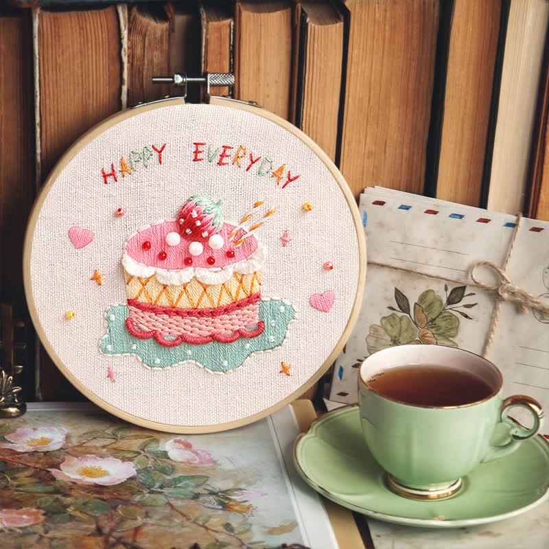 Rubbyoo Embroidery Kit -happy Everyday - image 6