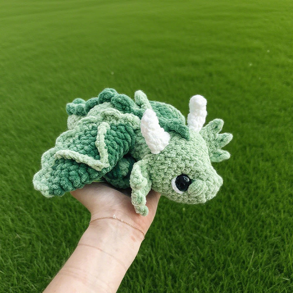 Diy Handmade Combo Dragon Series Crochet Kit - Crochet Plush Doll | Beginner Needlework Set  - image 5
