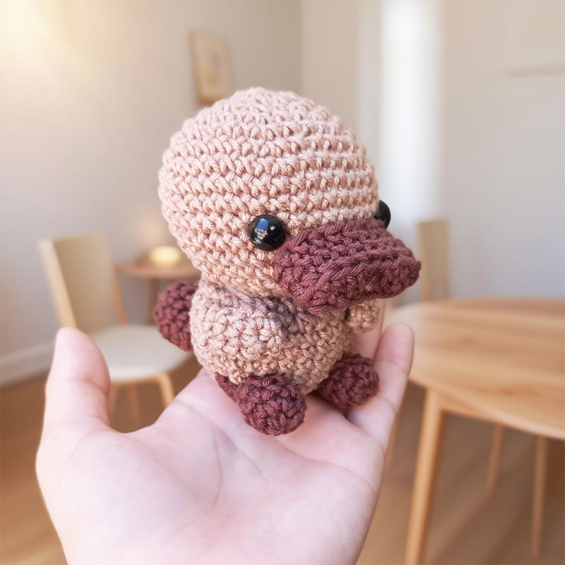 Diy Handmade Tiny Platypus Crochet Kit - Adorable Animal Craft | Nice Handmade Gifts For Kids - image 3