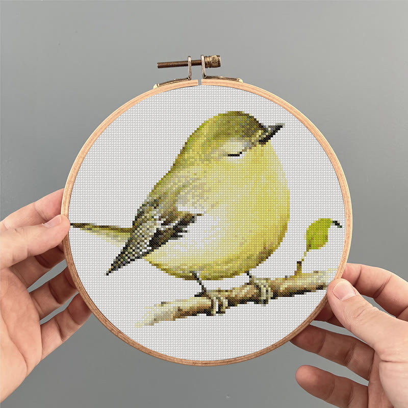  Cross Stitch Kit - Vireo Bird | Handicraft For Bird Lovers | Needle Artwork For Starter - image 7