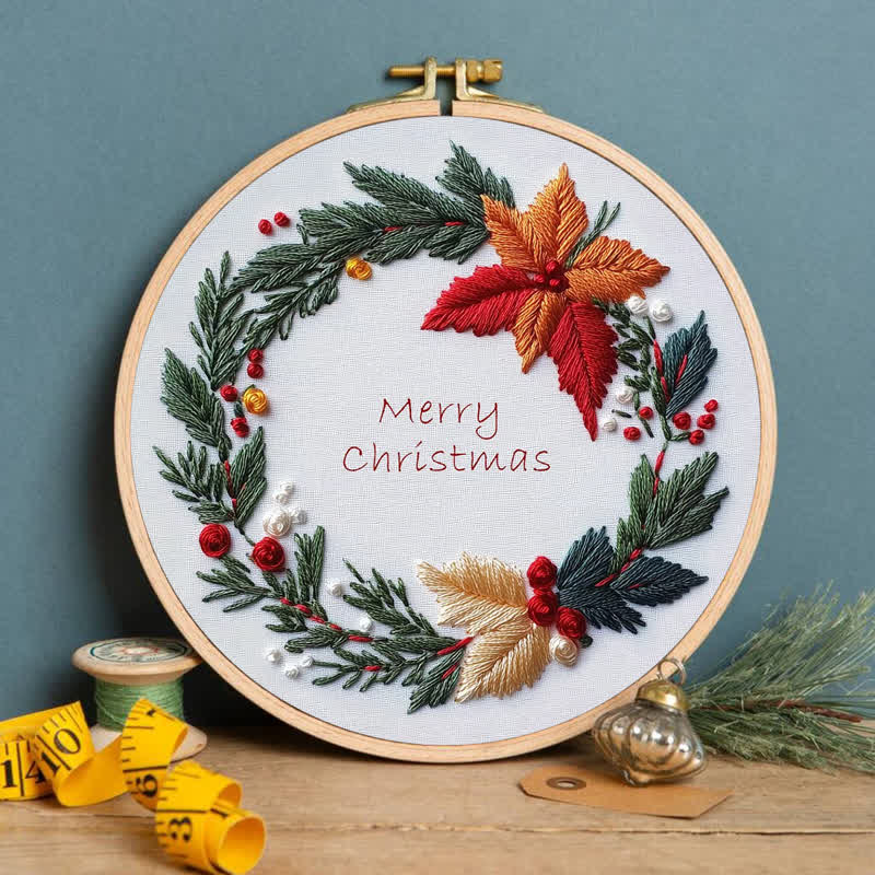 Rubbyoo Embroidery Kit - Christmas Garland - image 6