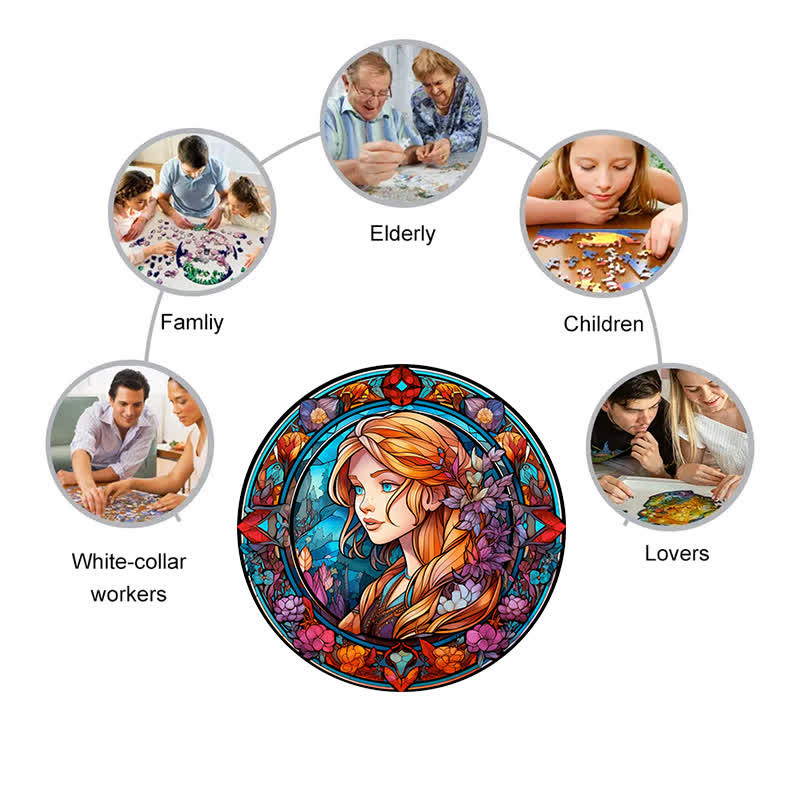 Anna - Wooden Jigsaw Puzzle