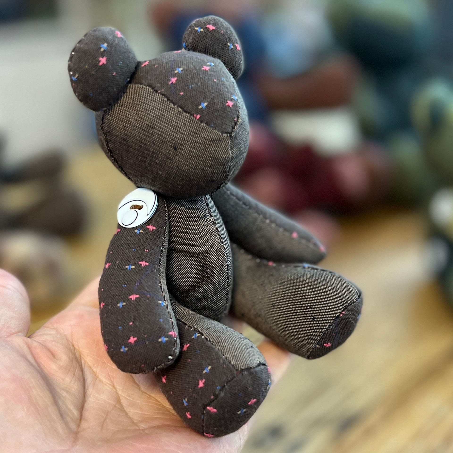 Embroidery Adorable Bear Kit | Unique Handmade Gifts For Child | Nice Craft For Bag Decoration  - G - image 8