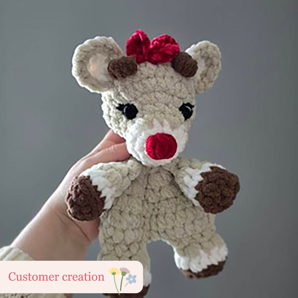 Diy Handmade Christmas Reindeer Crochet Kit - Nice Christmas Gift Idea | Christmas Tree Decor - image 6