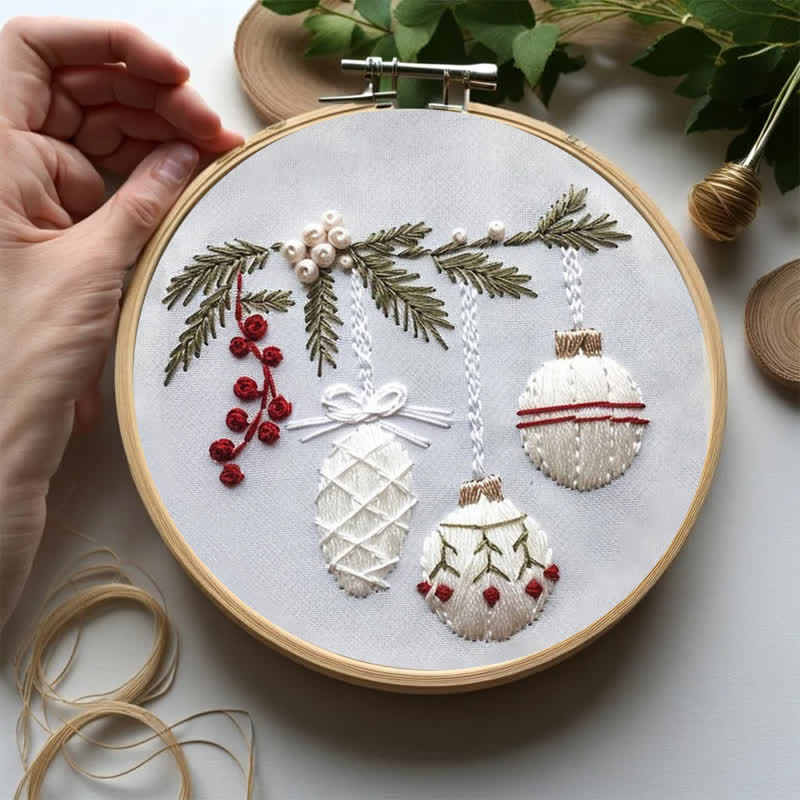 Rubbyoo Embroidery Kit - Merry Christmas Handmade DIY Kits - image 3
